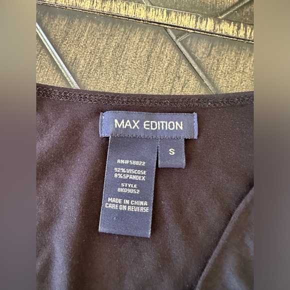 5 for $20 Deal- Max Edition Classic Staple Black Dress- Size Small - Picture 2 of 3